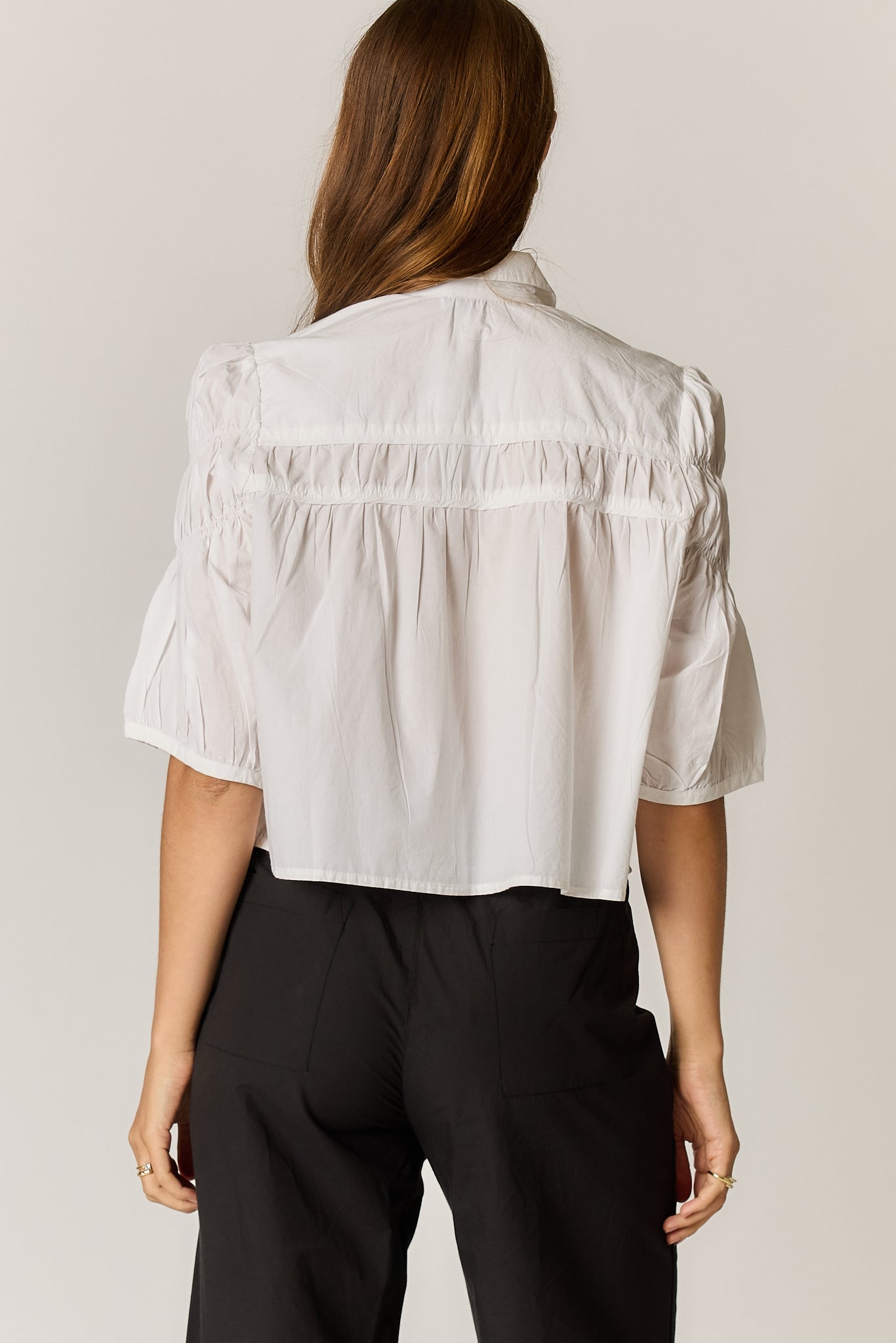 Edie Top White