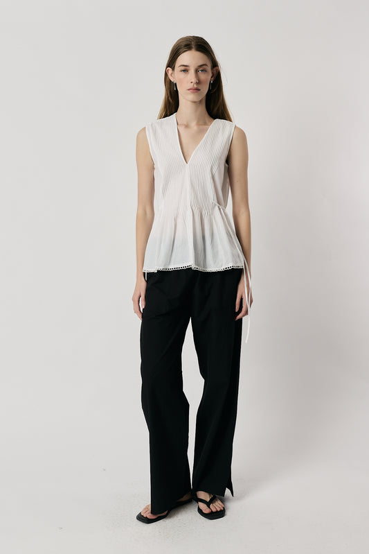 Mia Top White