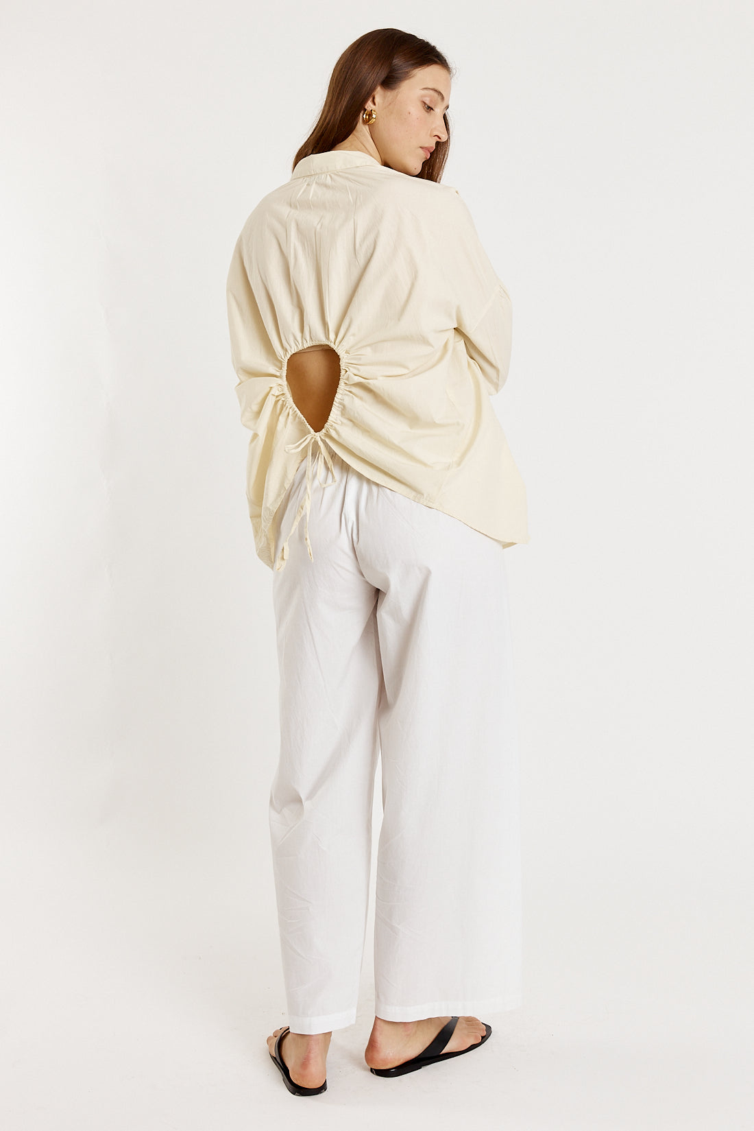 Casa Cut Out Shirt Butter