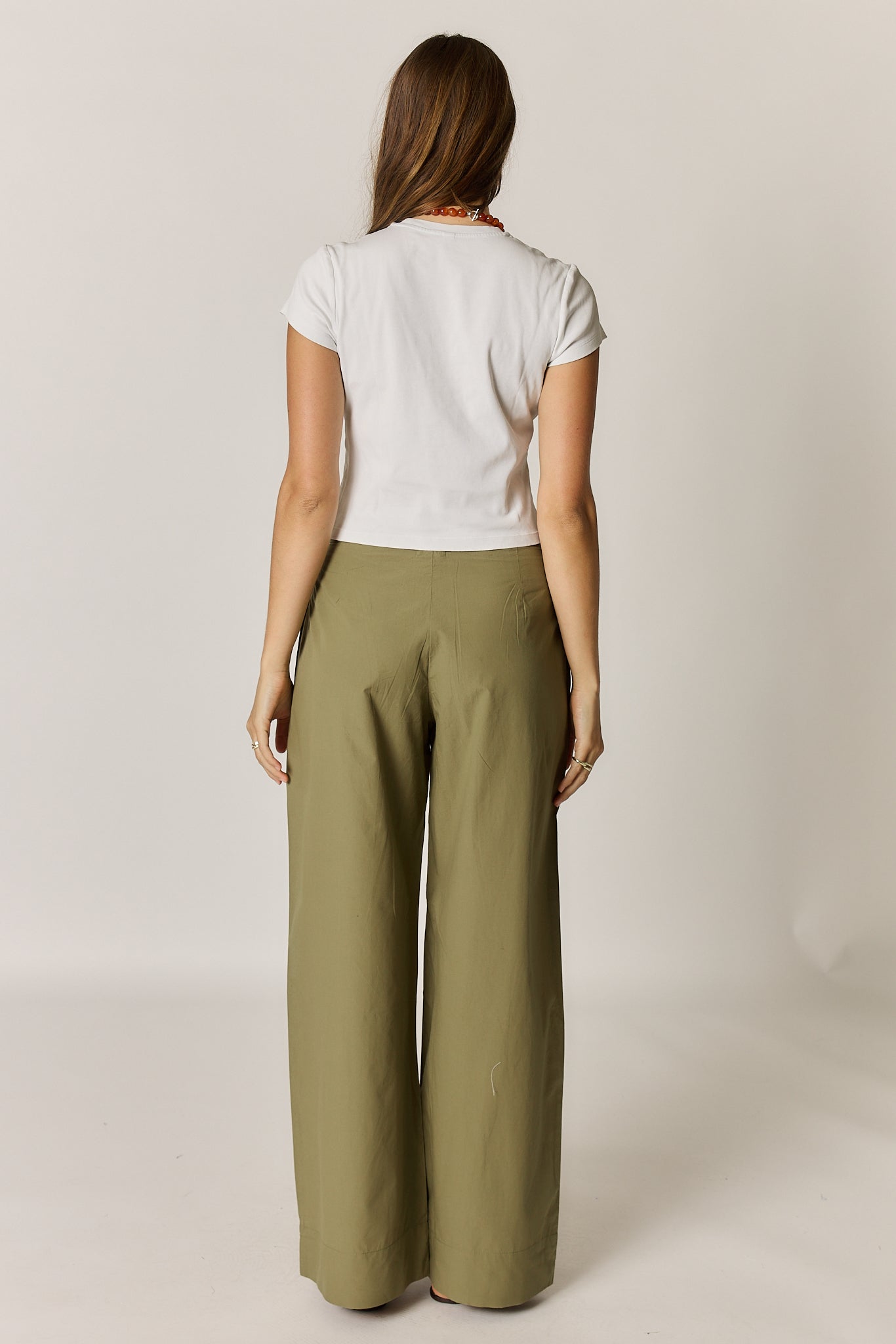 Floyd Tie Pant Olive