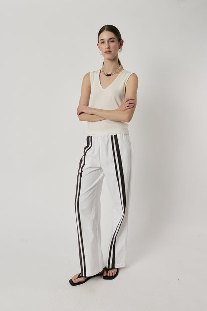 ADELA PANT WHITE