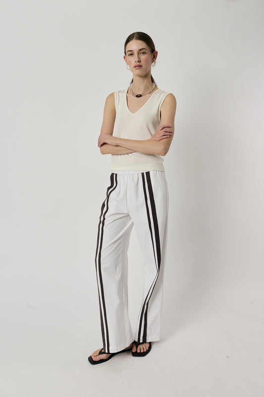 ADELA PANT WHITE