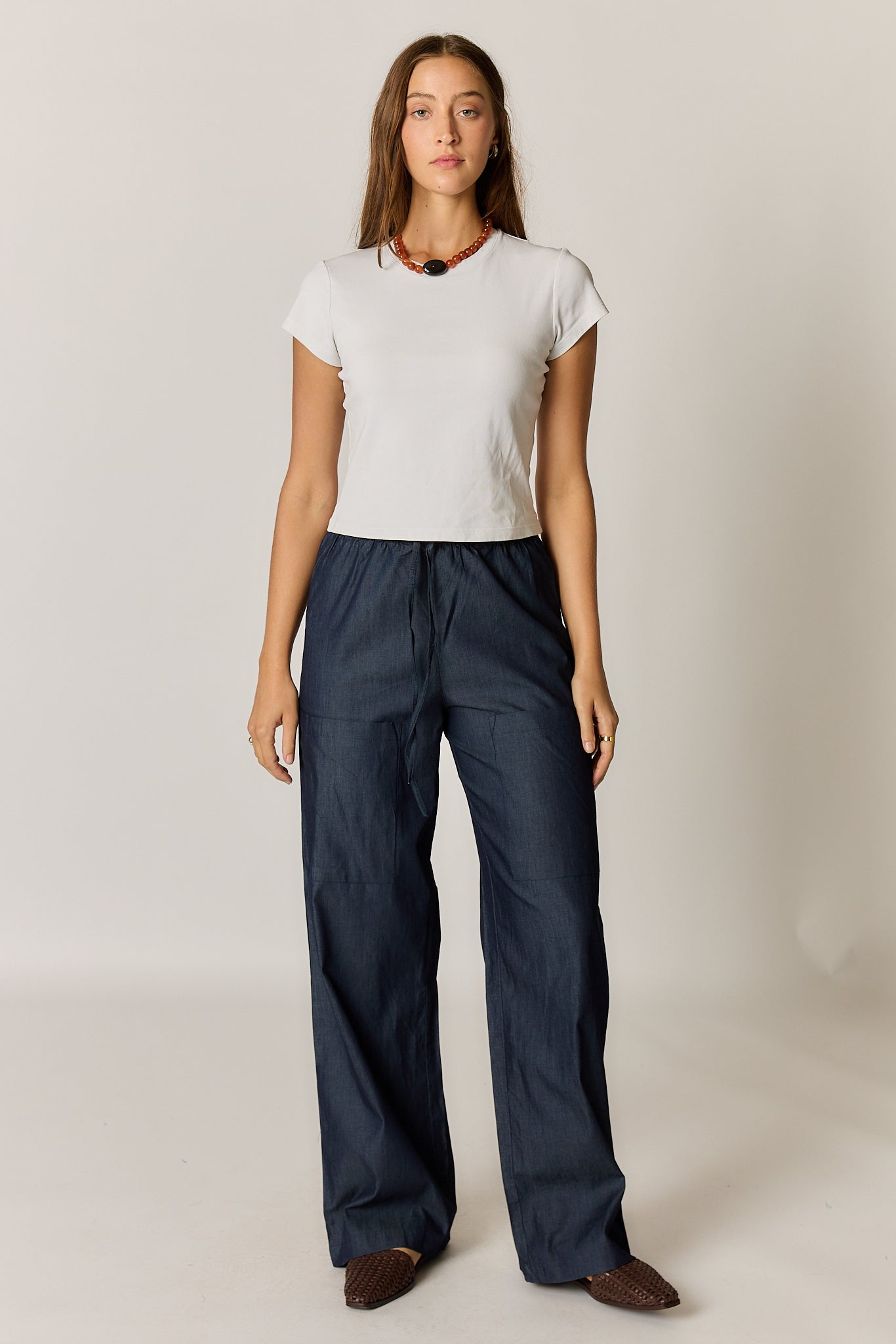 Alma Pocket Pant Denim