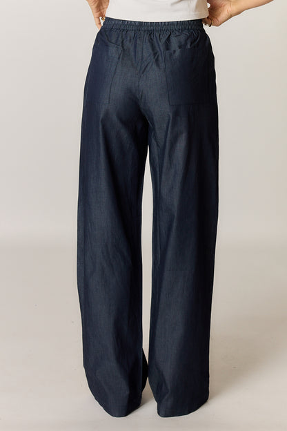 Alma Pocket Pant Denim