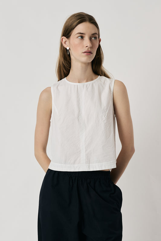 Cecile Top White