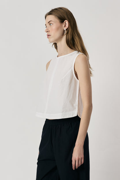 Cecile Top White