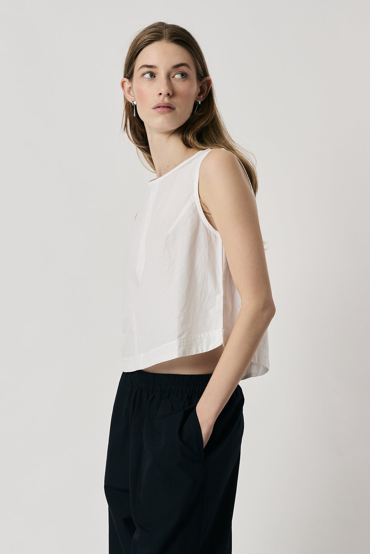 Cecile Top White