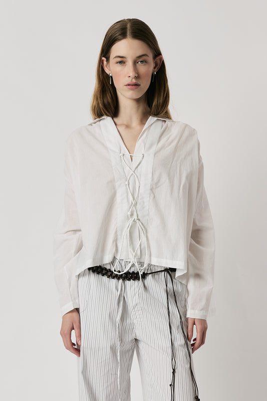 Flores Shirt White