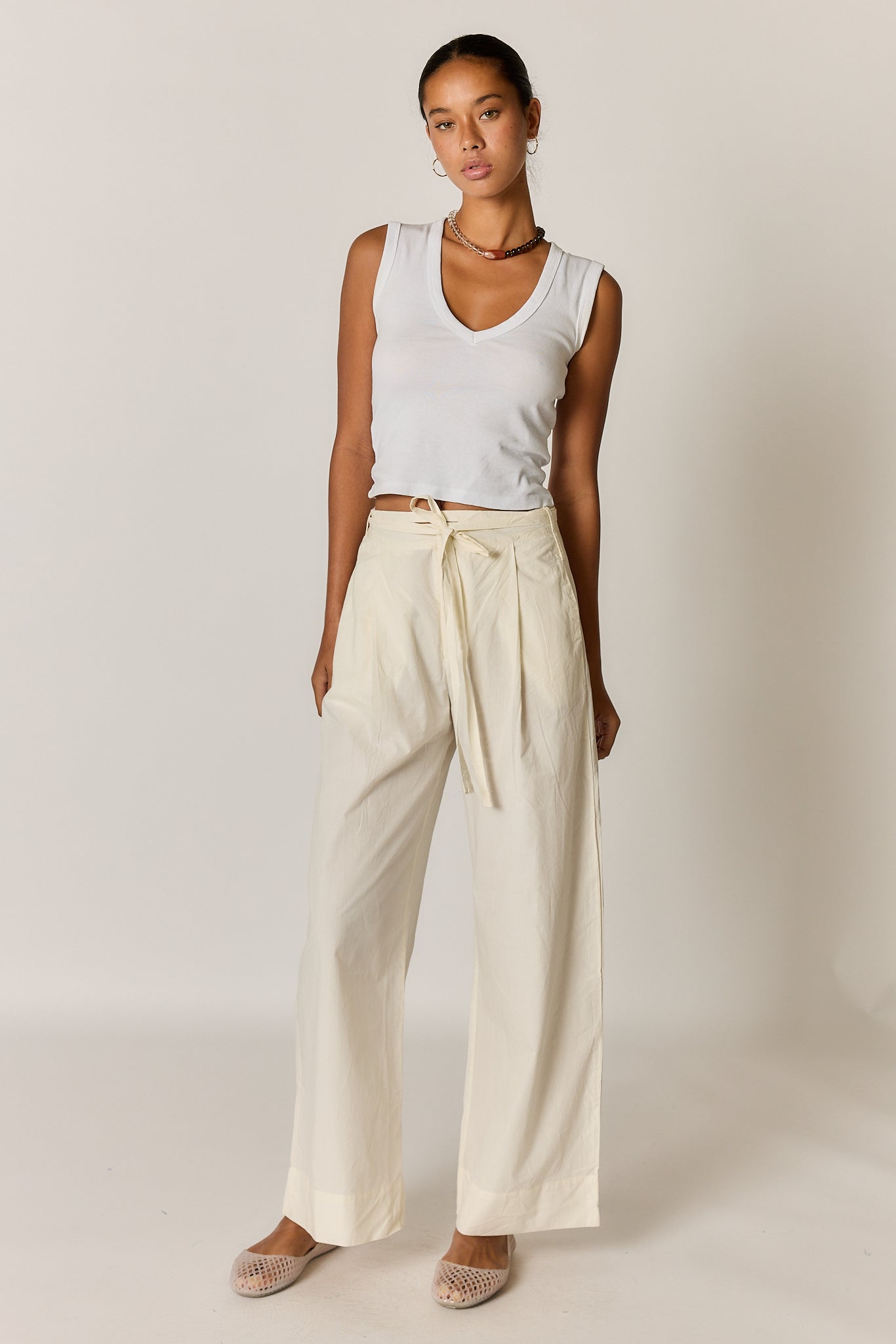Floyd Tie Pant Coconut