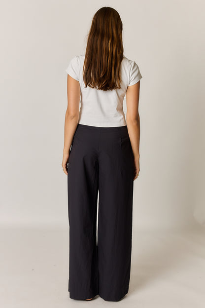 Floyd Tie Pant Black