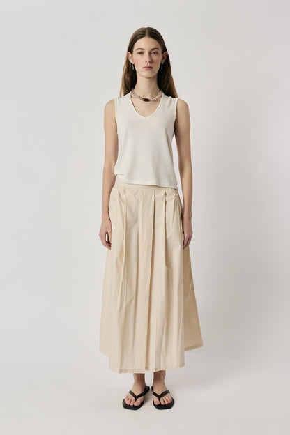 INES SKIRT CREAM
