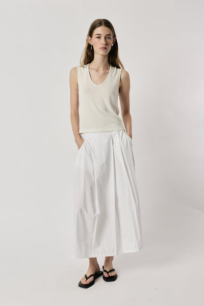 INES SKIRT WHITE