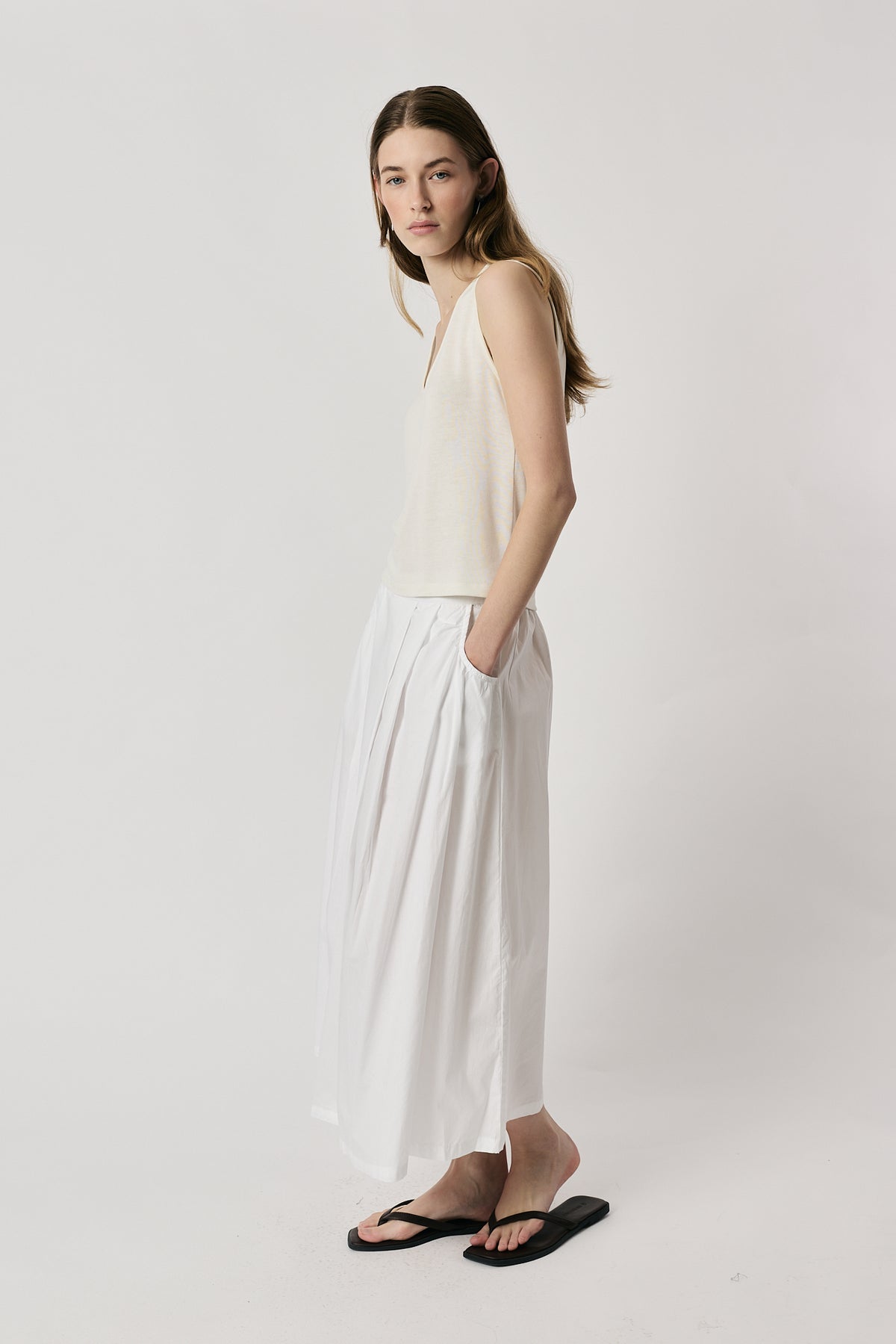 INES SKIRT WHITE