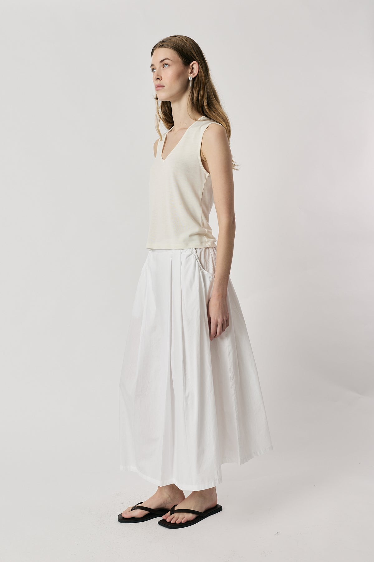 INES SKIRT WHITE