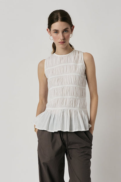 Leonard Top White