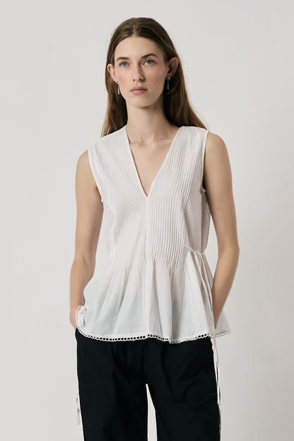 Mia Top White