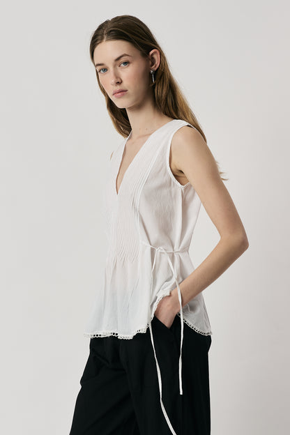Mia Top White