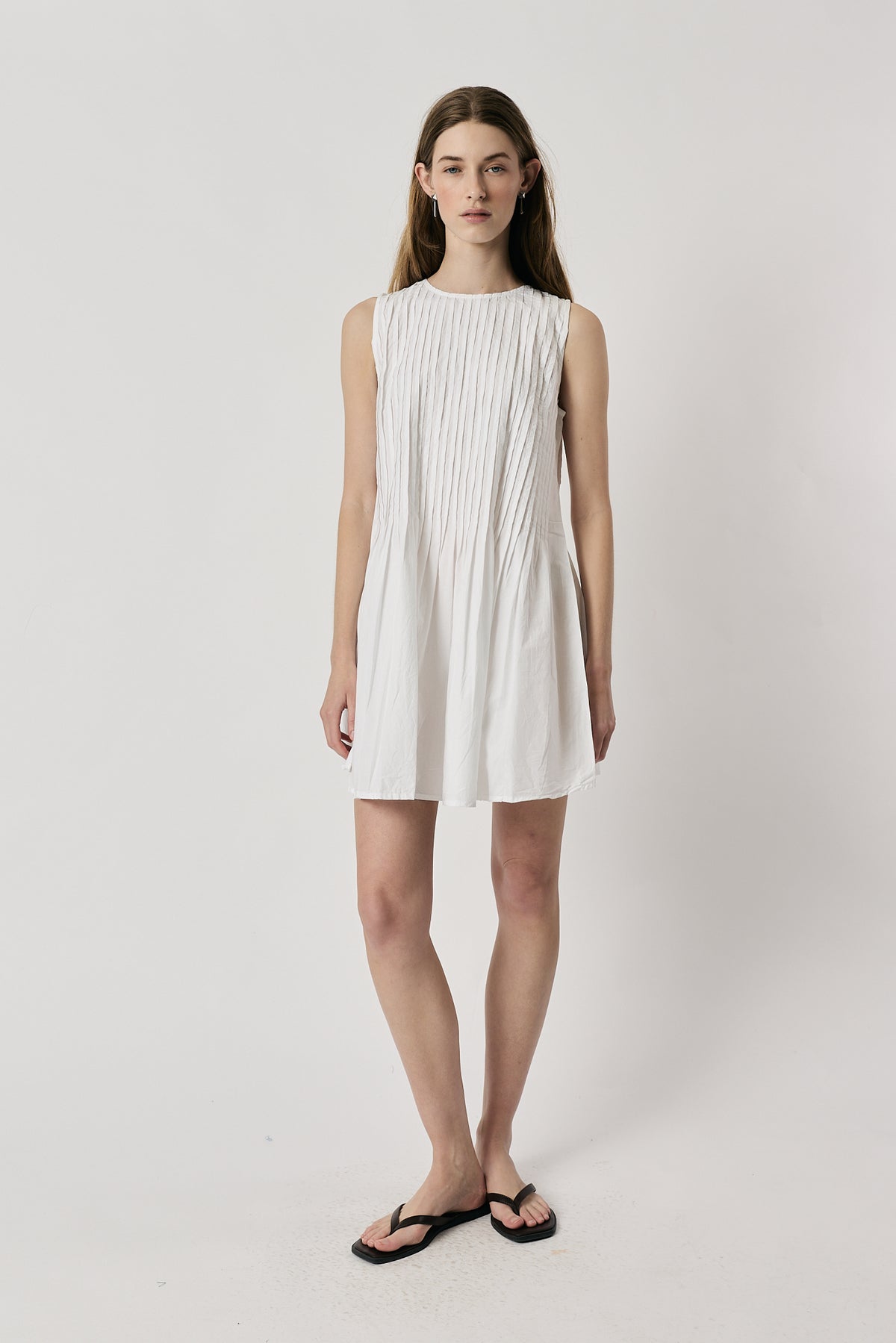 PARKER DRESS WHITE