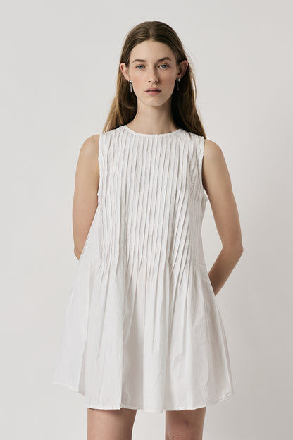 PARKER DRESS WHITE