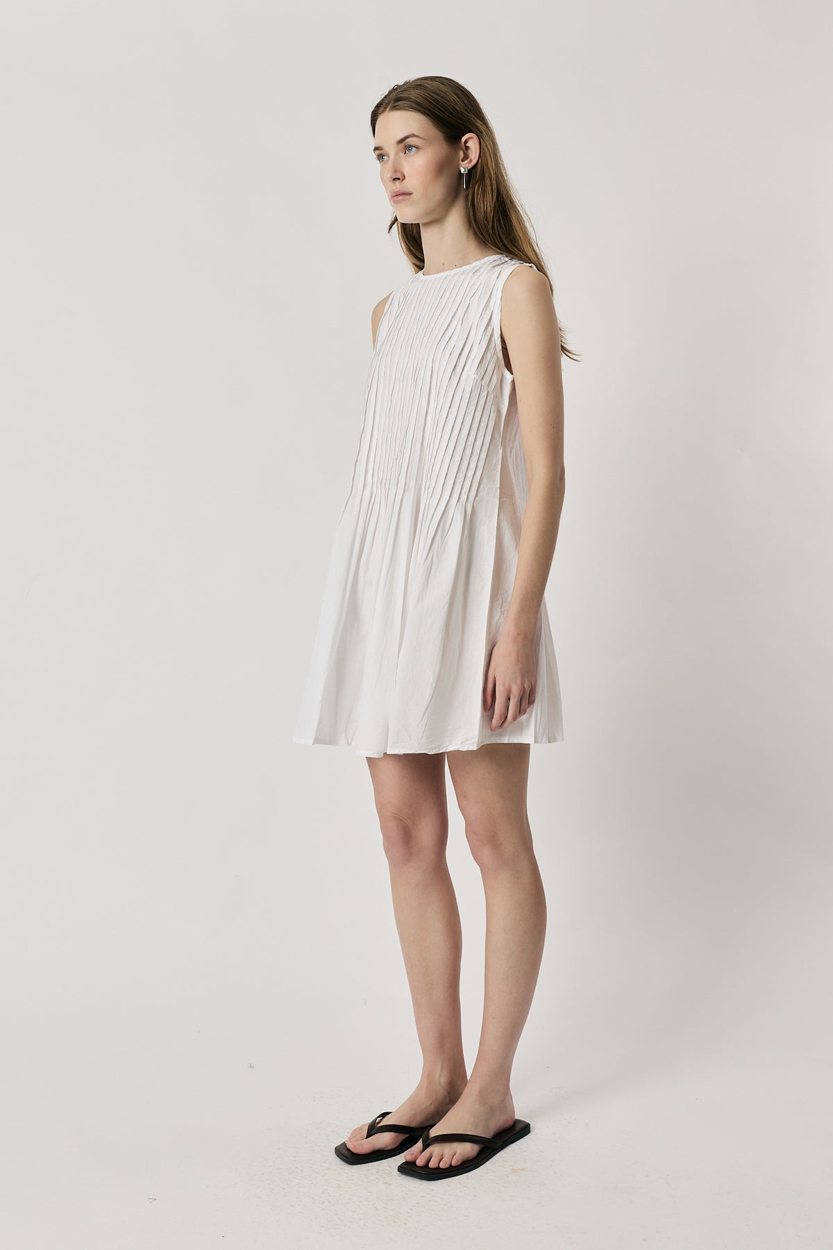 PARKER DRESS WHITE