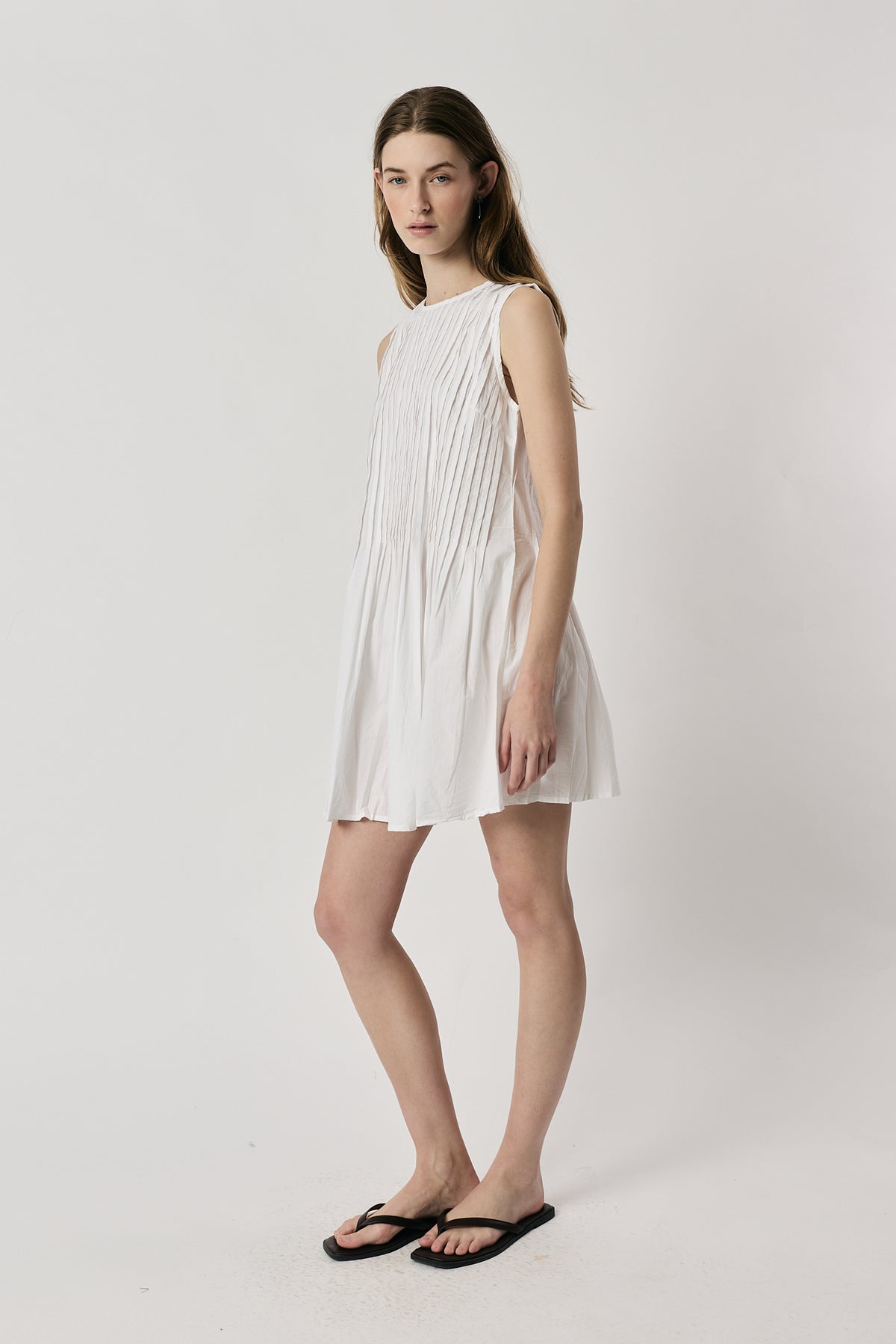 PARKER DRESS WHITE