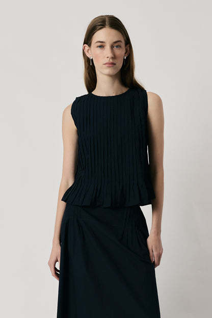 PARKER TOP NAVY