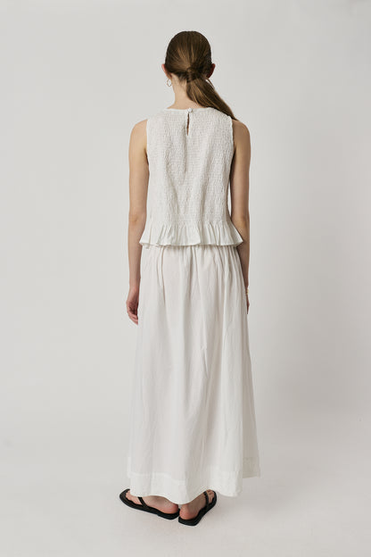 PARKER SKIRT WHITE