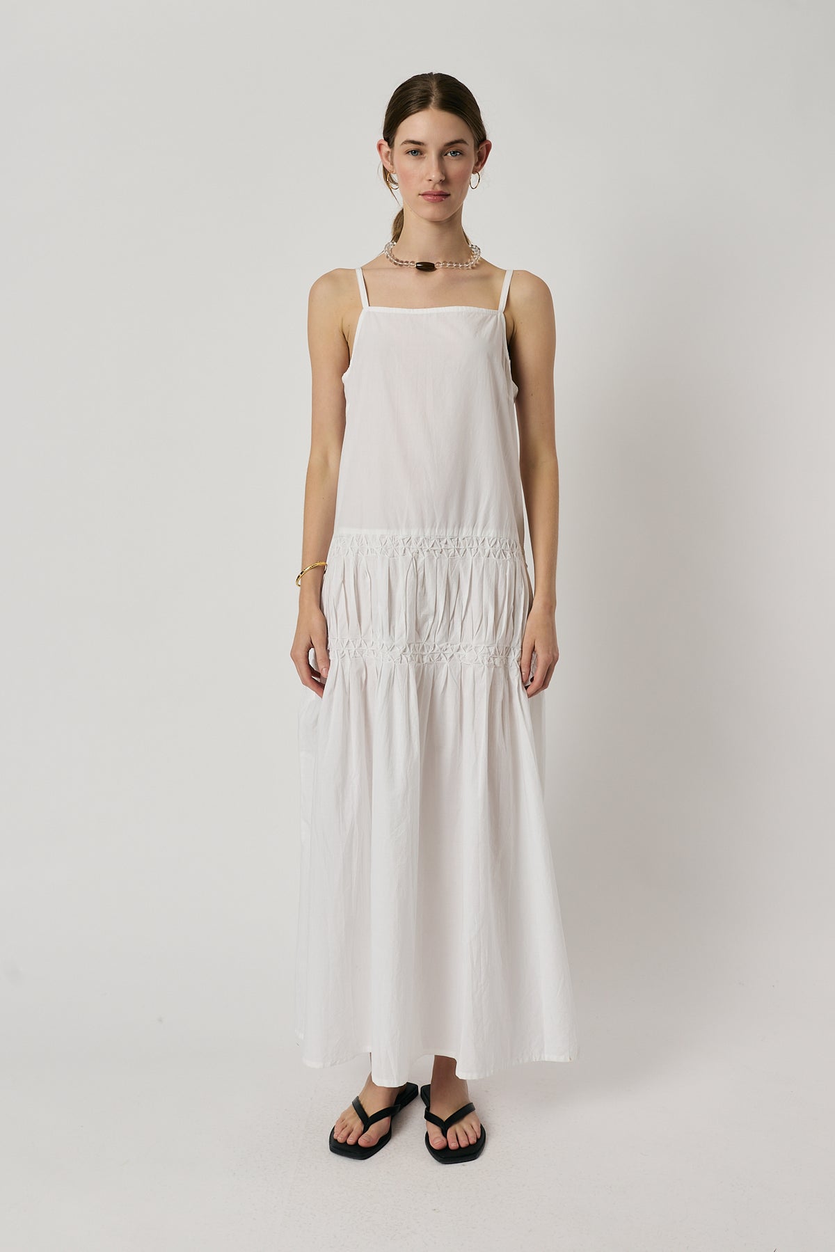 Pip Maxi Dress White