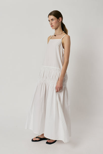 Pip Maxi Dress White