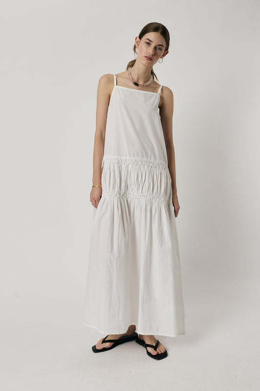 Pip Maxi Dress White