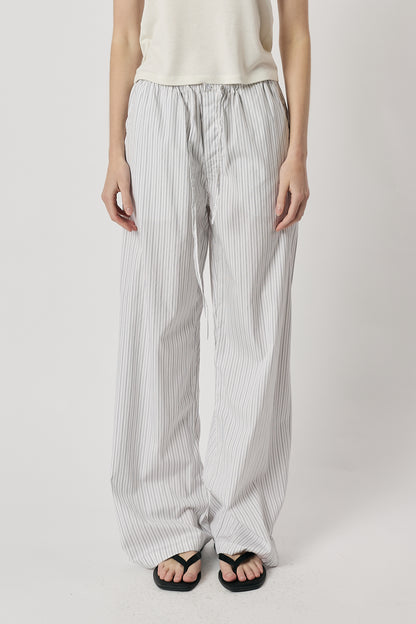ROMY PANT B/W STRIPE