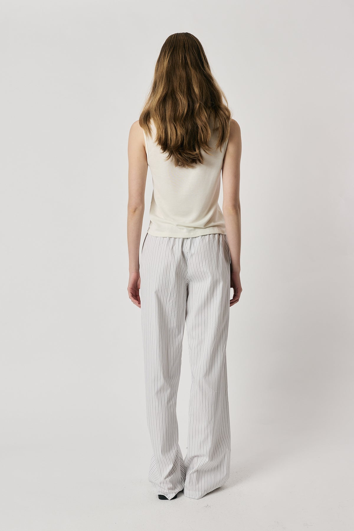 ROMY PANT B/W STRIPE