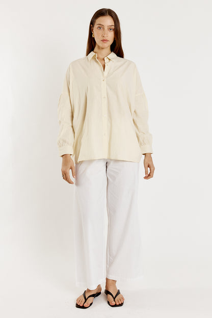 Casa Cut Out Shirt Butter