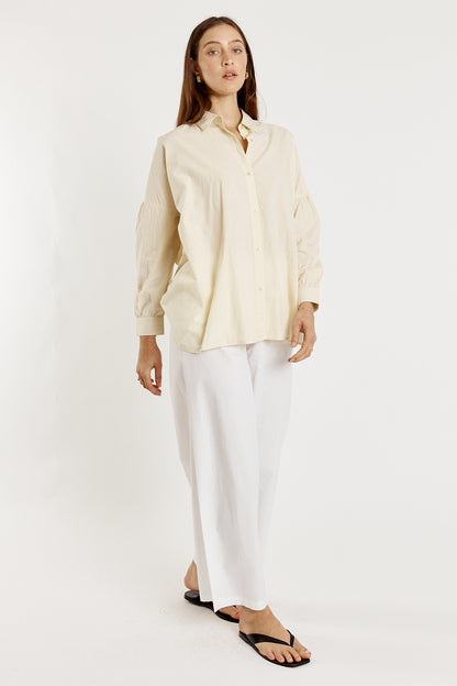 Casa Cut Out Shirt Butter