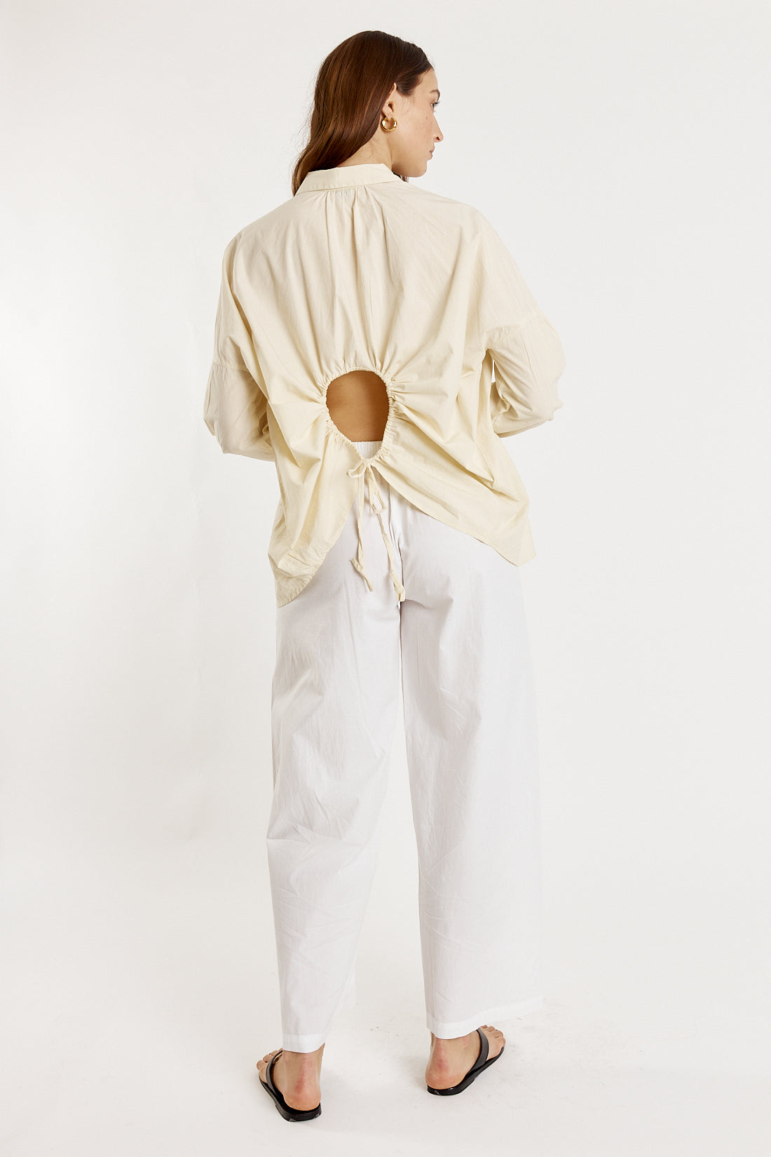 Casa Cut Out Shirt Butter