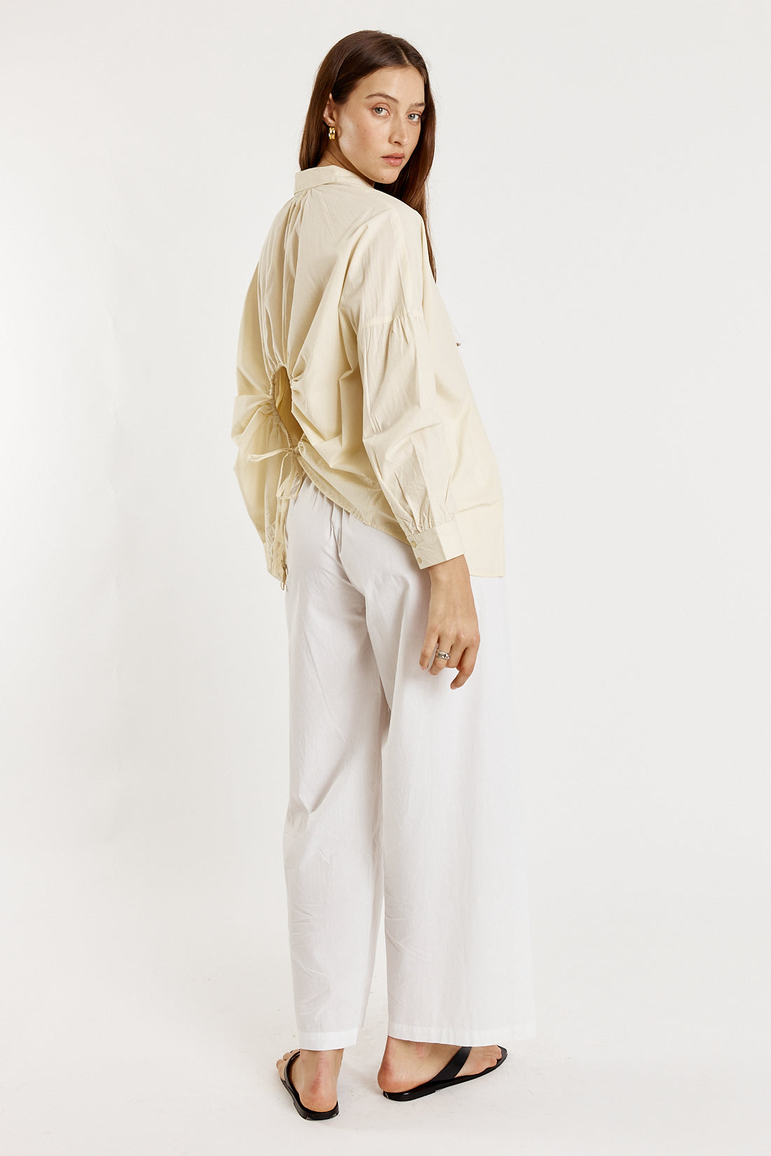 Casa Cut Out Shirt Butter