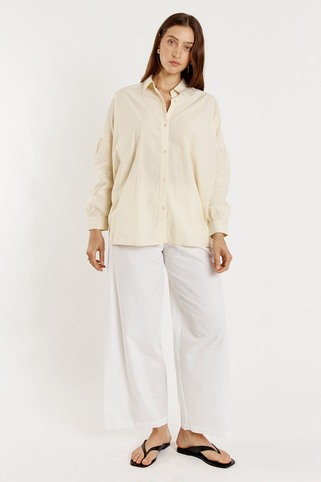 Casa Cut Out Shirt Butter