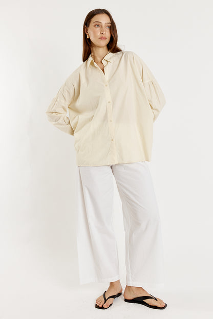 Casa Cut Out Shirt Butter