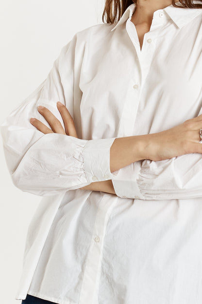 Casa Cut Out Shirt White