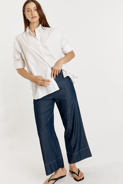 Casa Cut Out Shirt White
