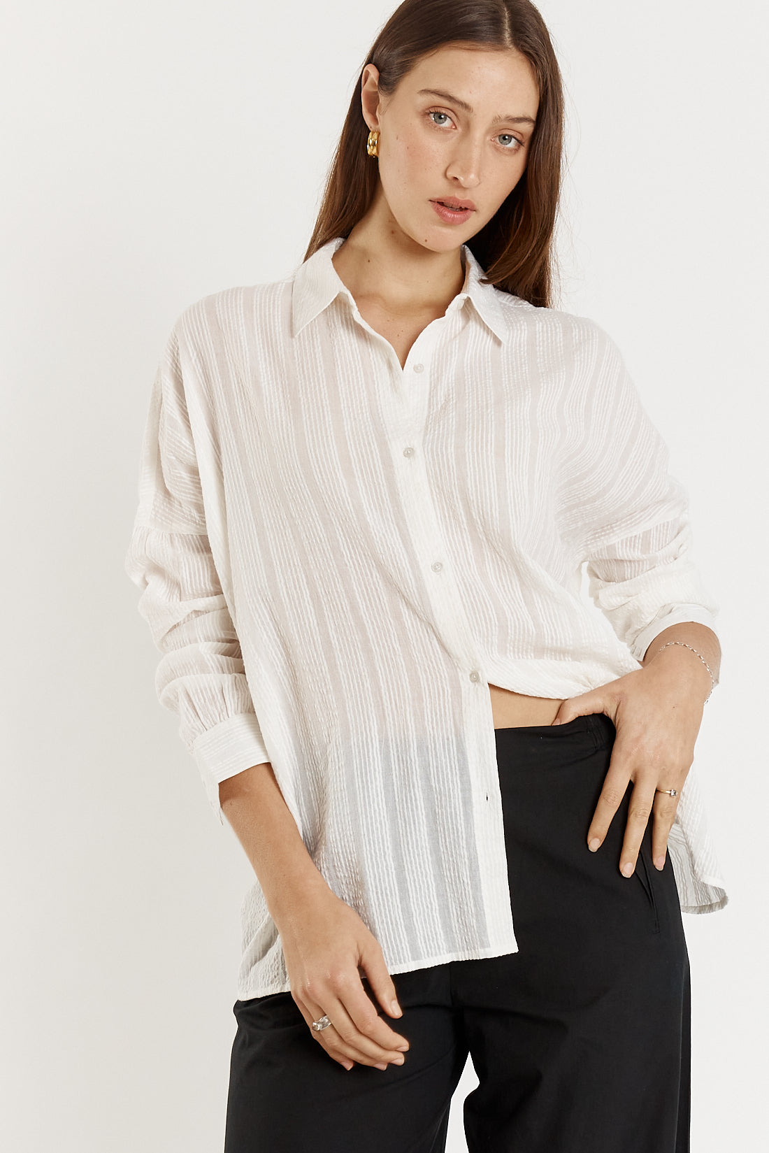 Cassis Cut Out Shirt