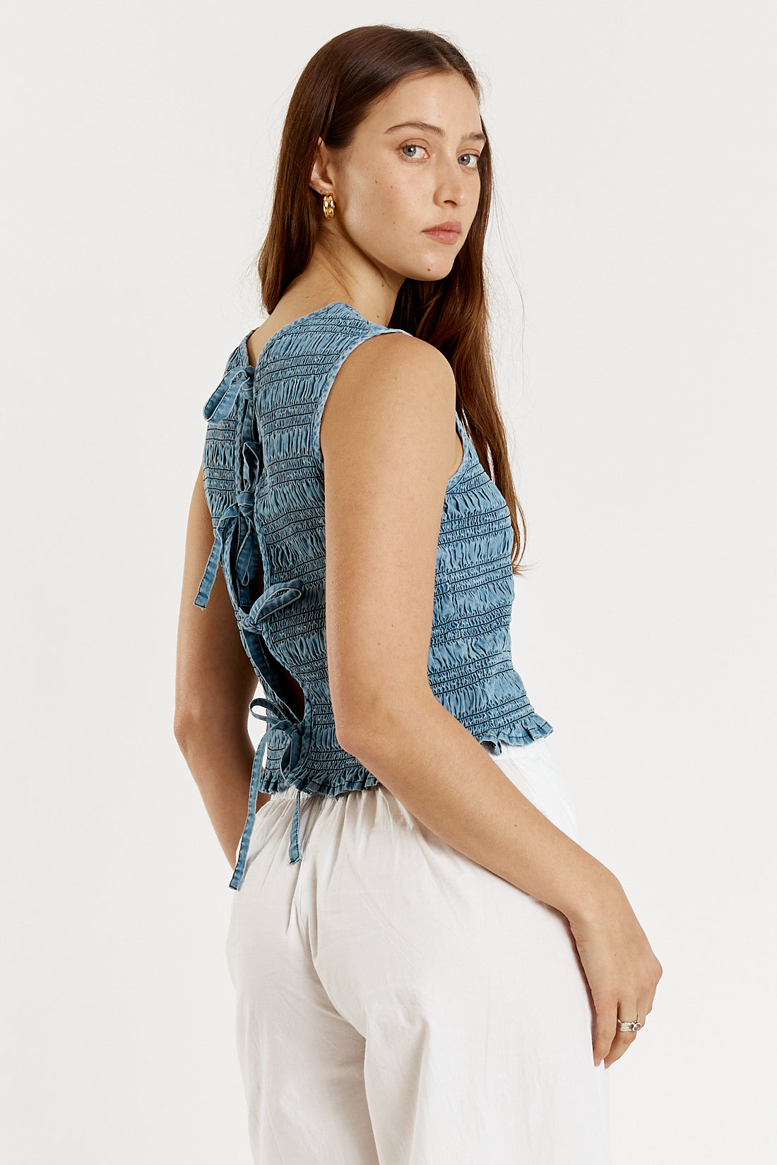 Catalonia Top Light Denim
