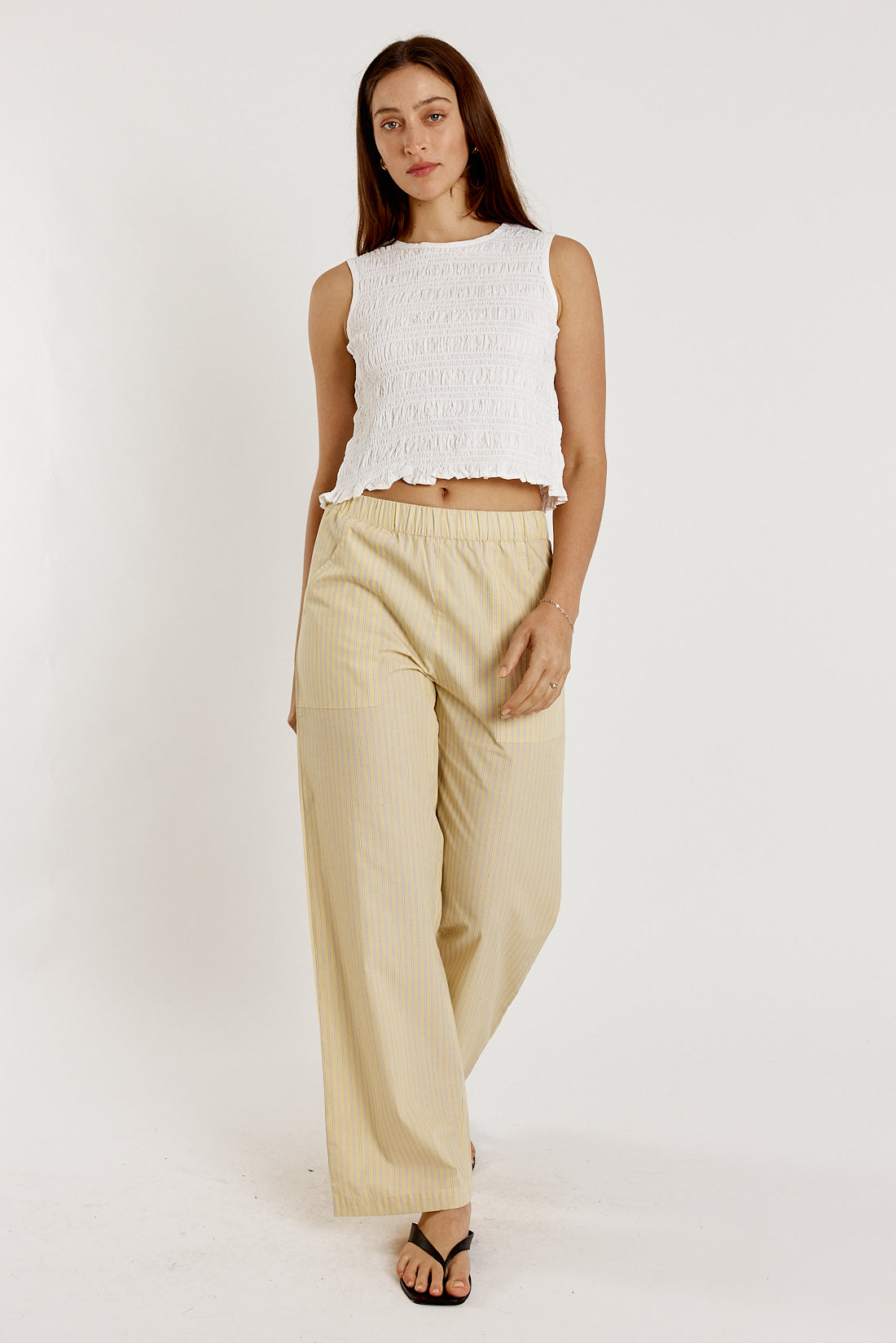 Lunel Pant Yellow Stripe