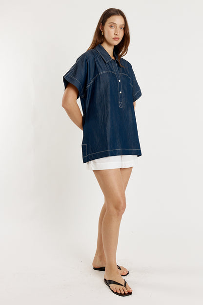 Gimlet Top Denim