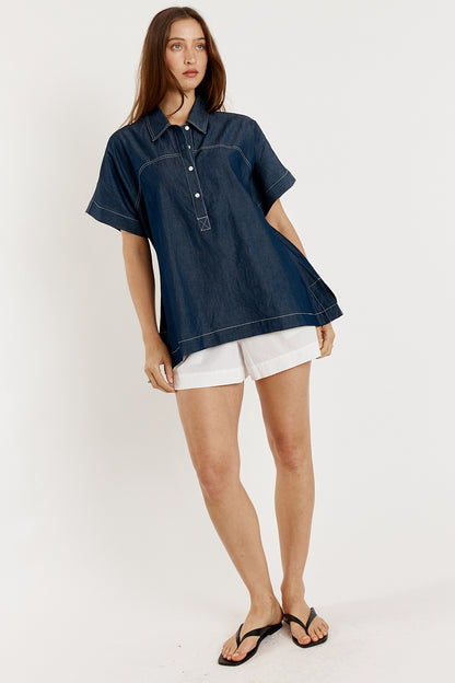 Gimlet Top Denim