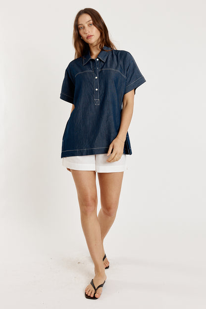 Gimlet Top Denim