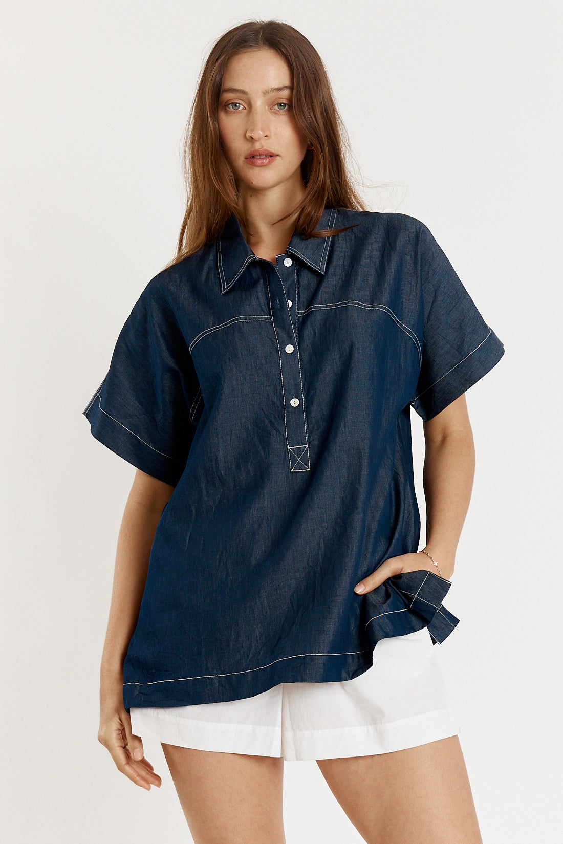 Gimlet Top Denim