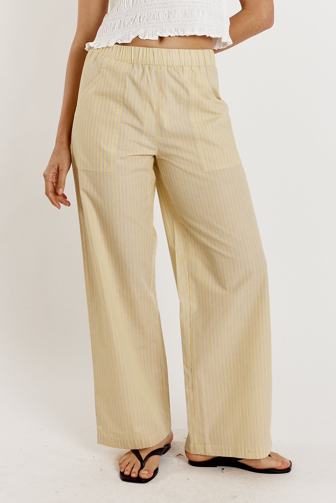 Lunel Pant Yellow Stripe