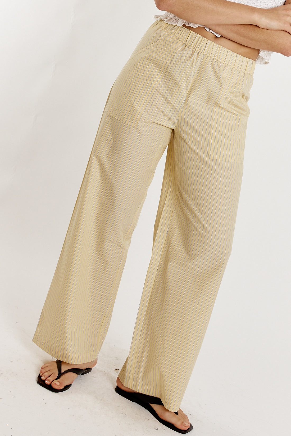 Lunel Pant Yellow Stripe