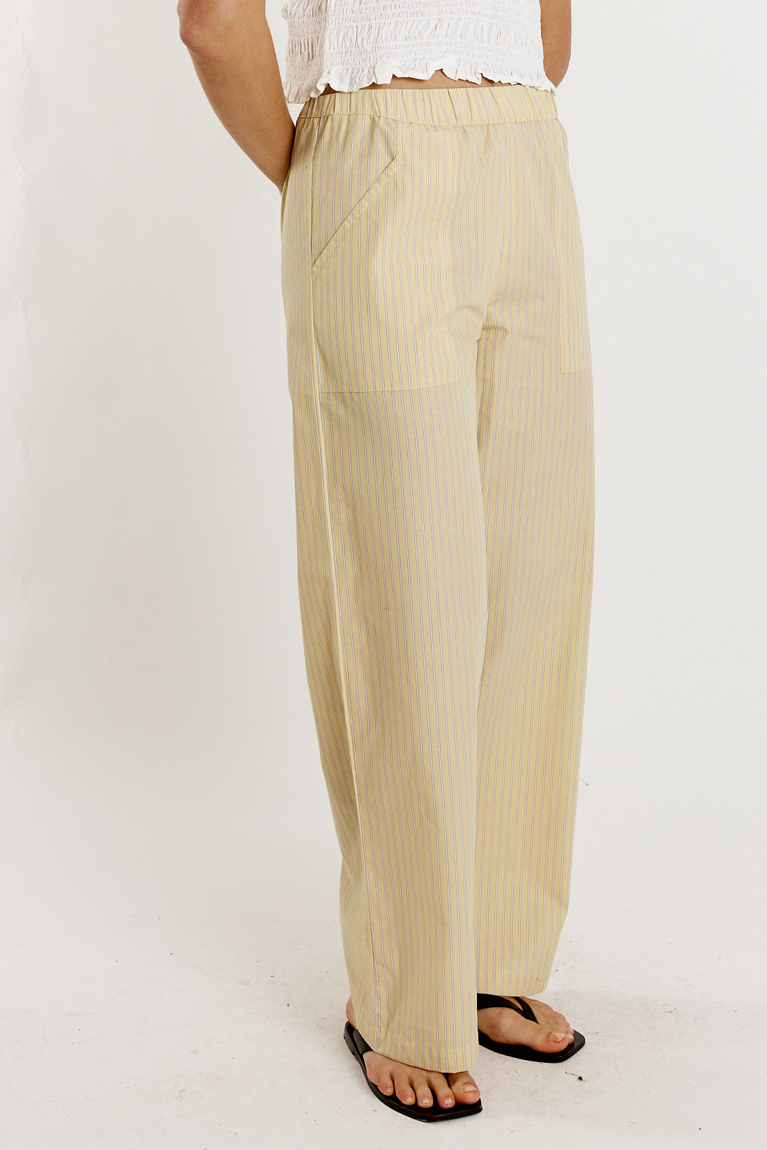 Lunel Pant Yellow Stripe
